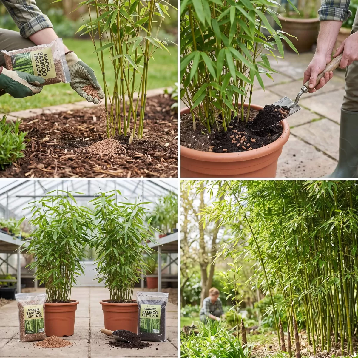 Bambusdünger Mineralisch Organisch Vergleich Gartenprodukte