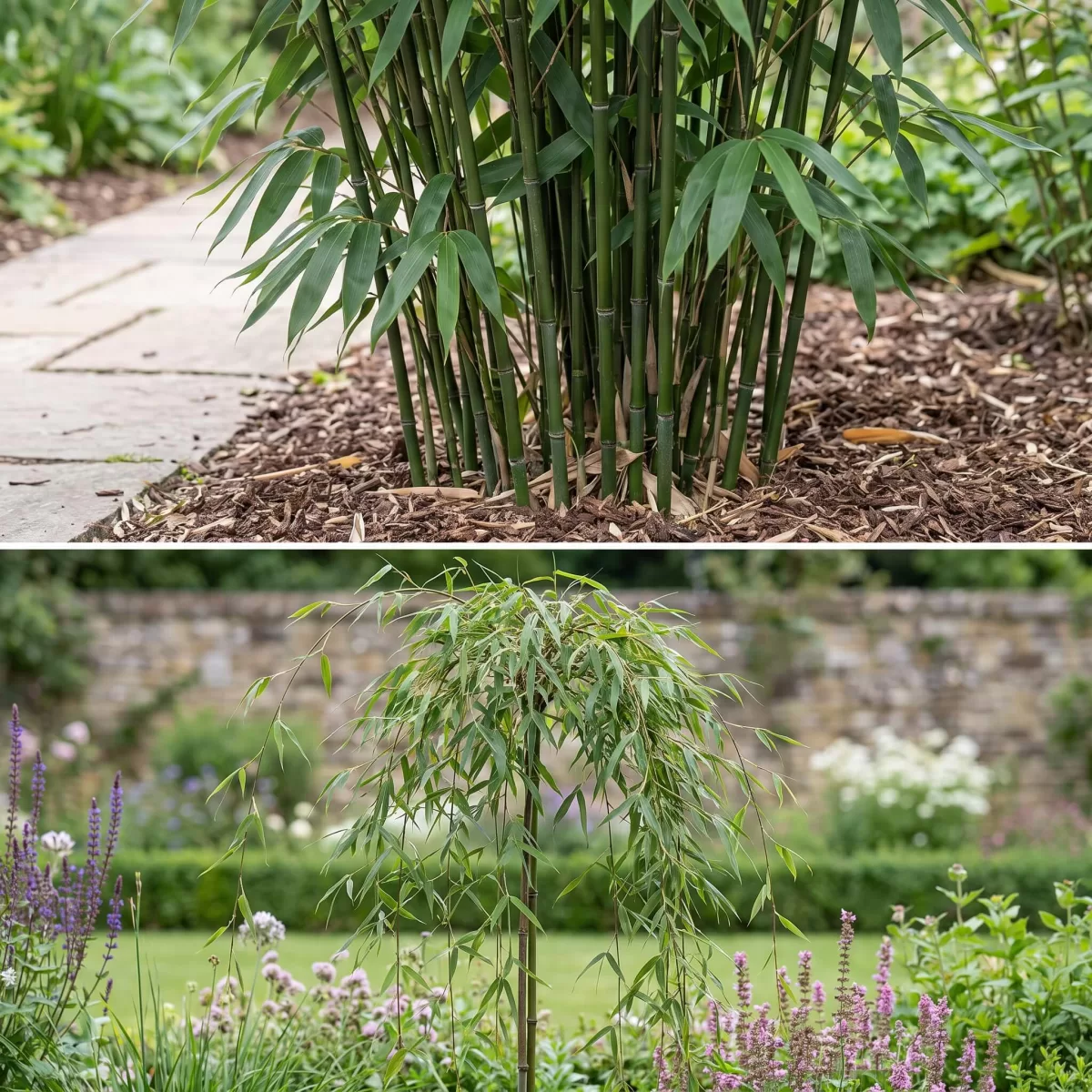 Fargesia Nitida im Ziergarten als eleganter Solitärstrauch