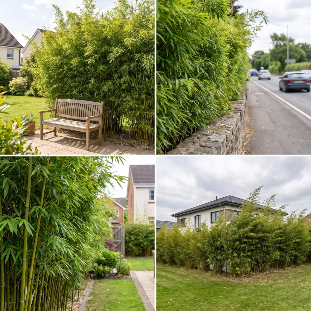Fargesia Robusta Campbell Bambus Hecke Windschutz Garten