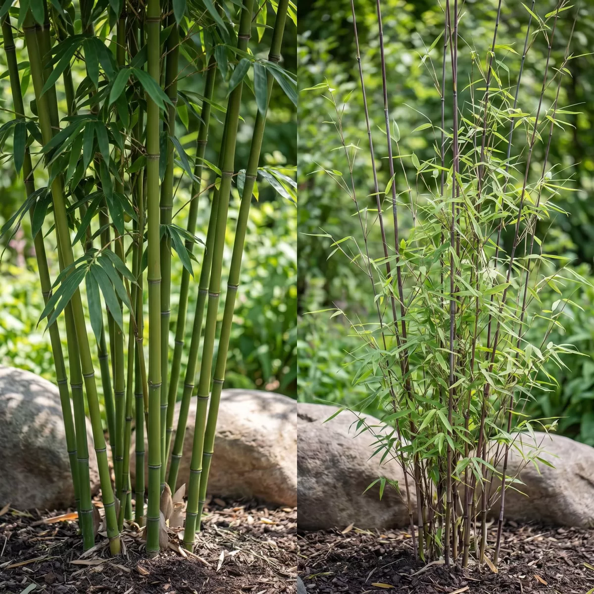 Fargesia robusta nitida vergleich — fargesia Robusta vs Fargesia Nitida Der richtige nicht wuchernde Bambus für Ihren Ga