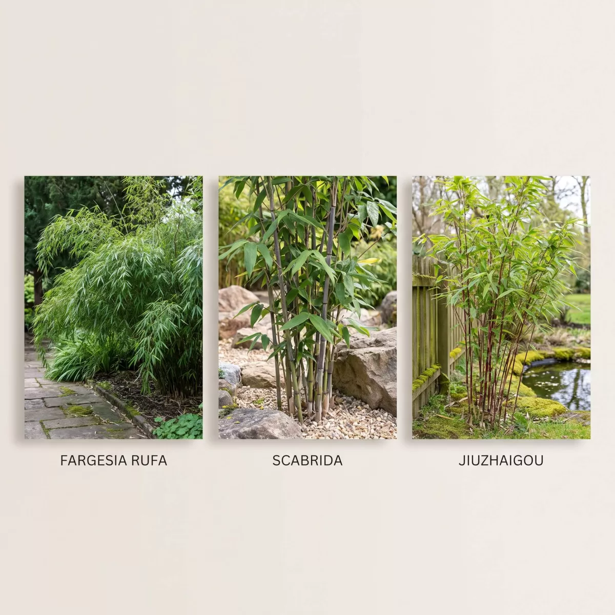 Fargesia rufa scabrida jiuzhaigou vergleich — fargesia Rufa Scabrida und Jiuzhaigou im Vergleich Welche Sorte für deinen