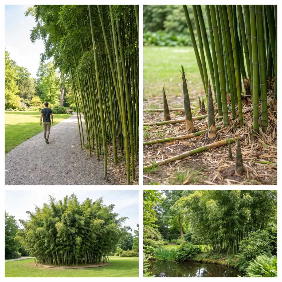 Riesenbambus phyllostachys fläche — riesenbambus Phyllostachys für große Gärten Wuchshöhe Ausläufer und Flächenbedarf