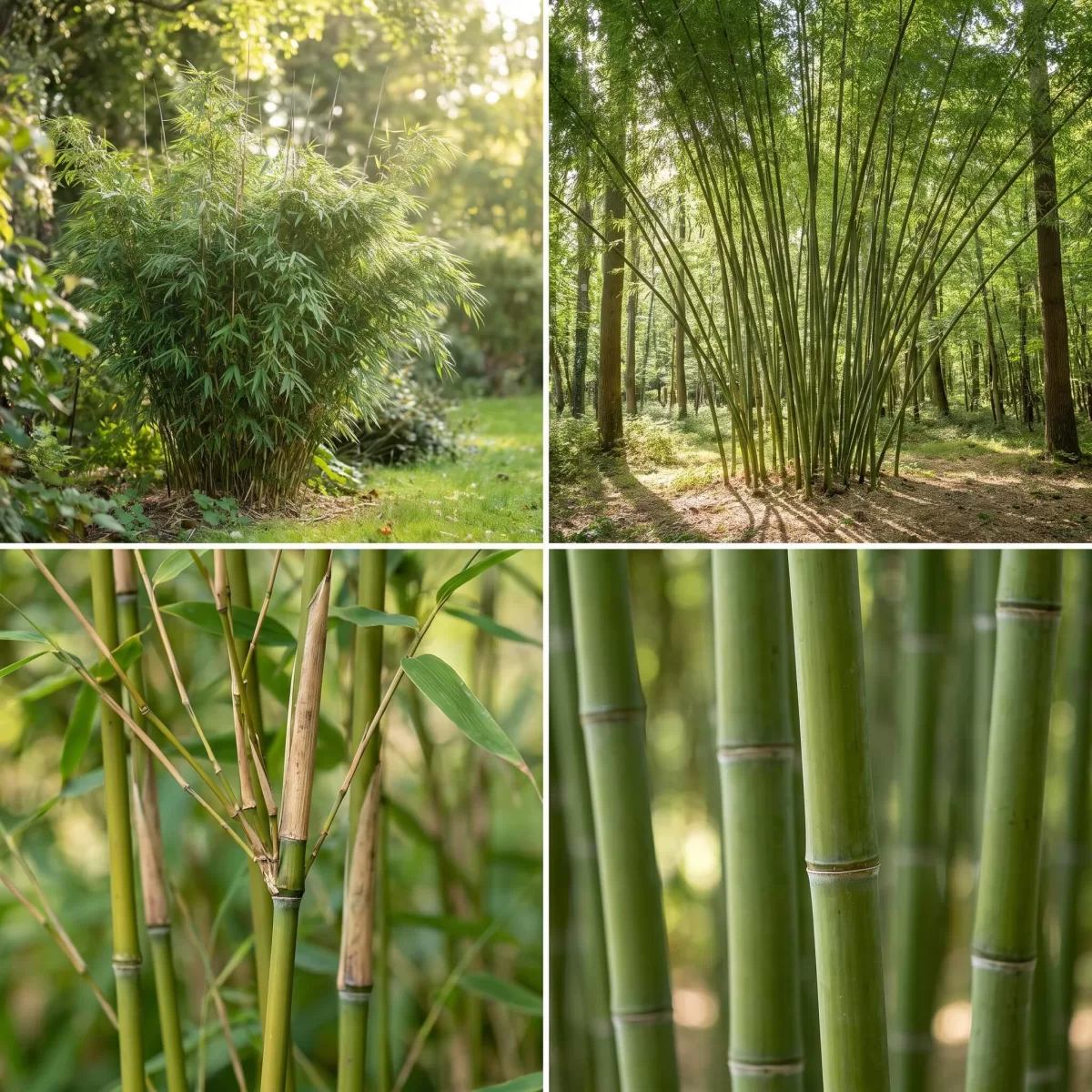 Welcher Bambus wächst schneller Fargesia oder Phyllostachys
